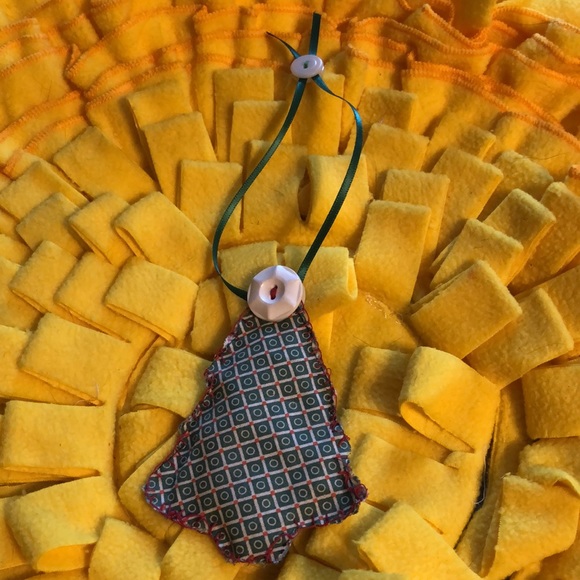 Hand stitched, Christmas Tree Ornament - Picture 2 of 4